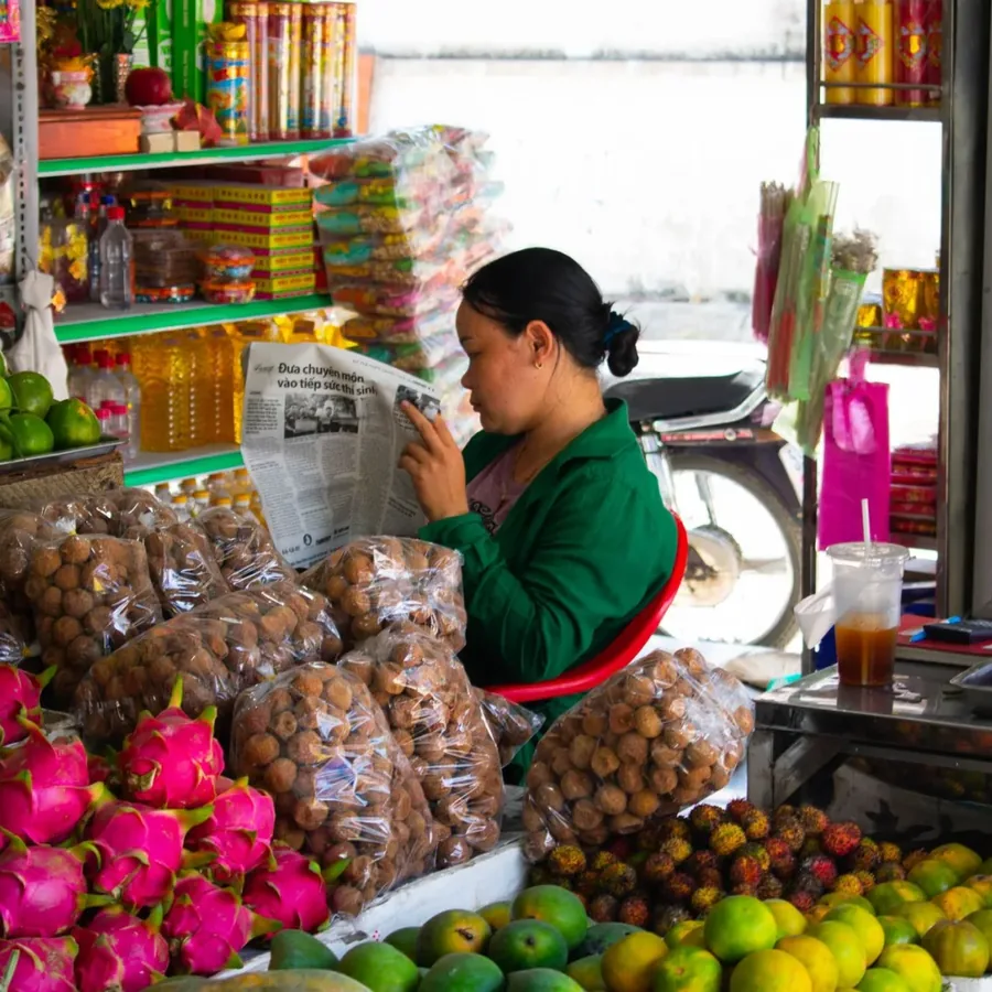 Ngăn mát đồ tươi